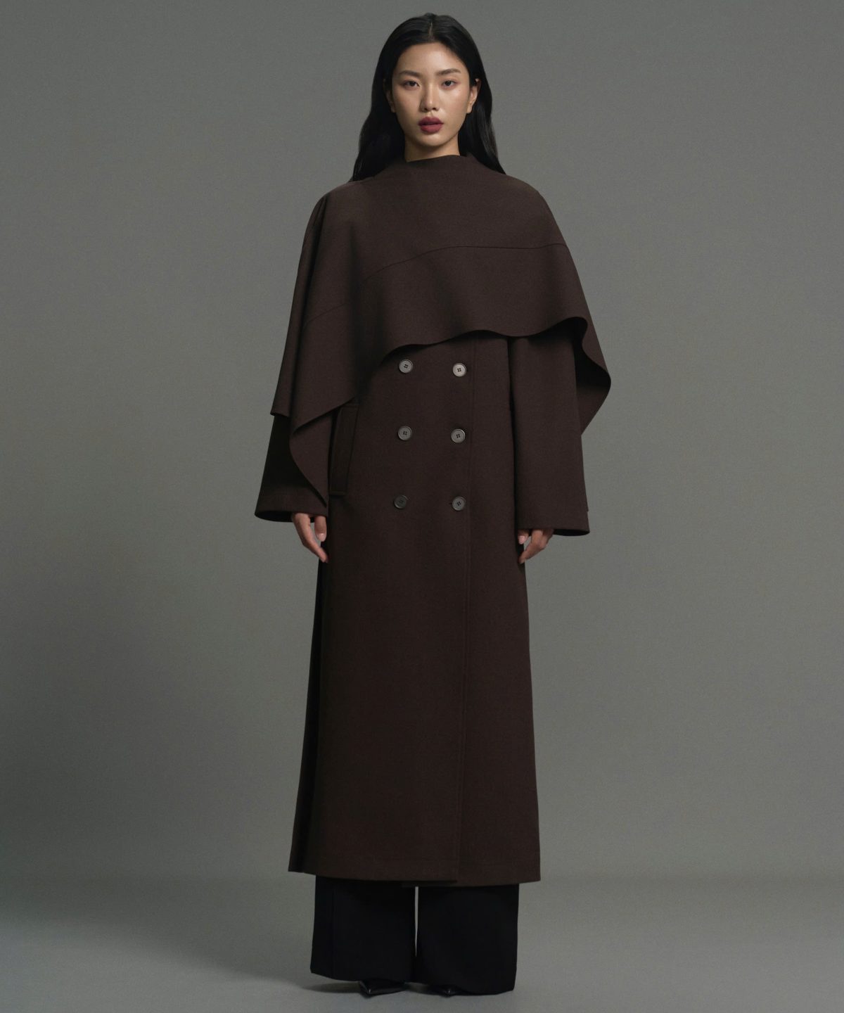 RUBINI TRENCH COAT UMBER